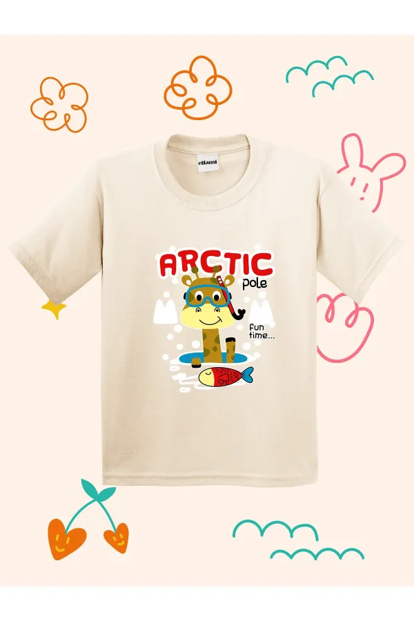 Kutup Zürafası Çocuk T-shirt