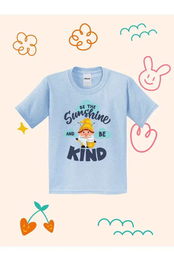 T-shirt enfant imprimé « Soyez gentils »