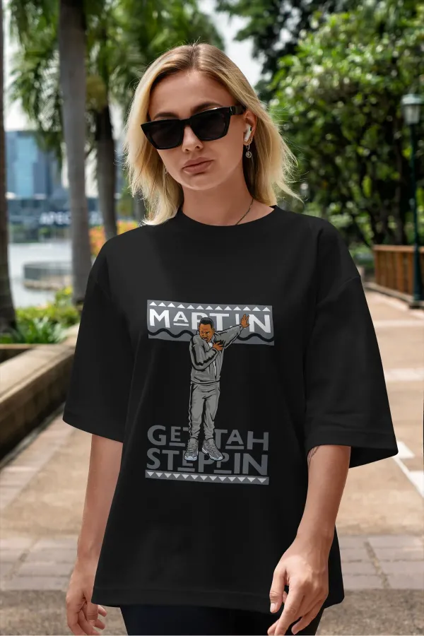 Unisex Men's/Women's MARTIN Custom Printed Oversize Cotton Crew Neck T-Shirt