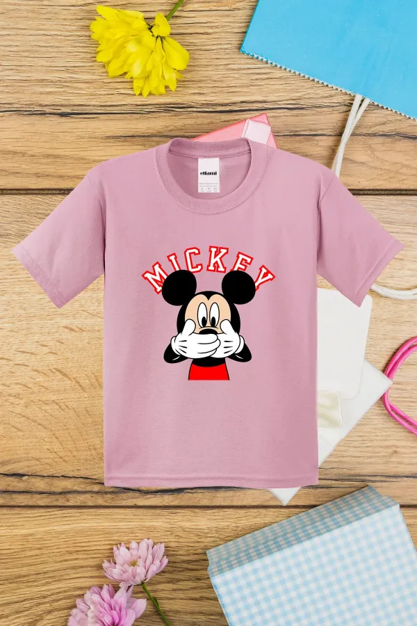 T-shirt imprimé Mickey Mouse pour enfants