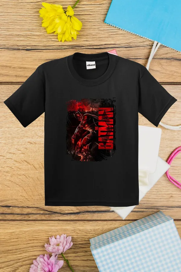Batmman Baskılı Çocuk Tshirt