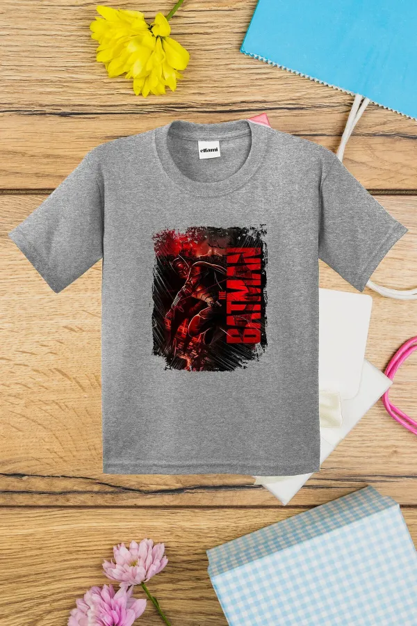 Batmman Baskılı Çocuk Tshirt