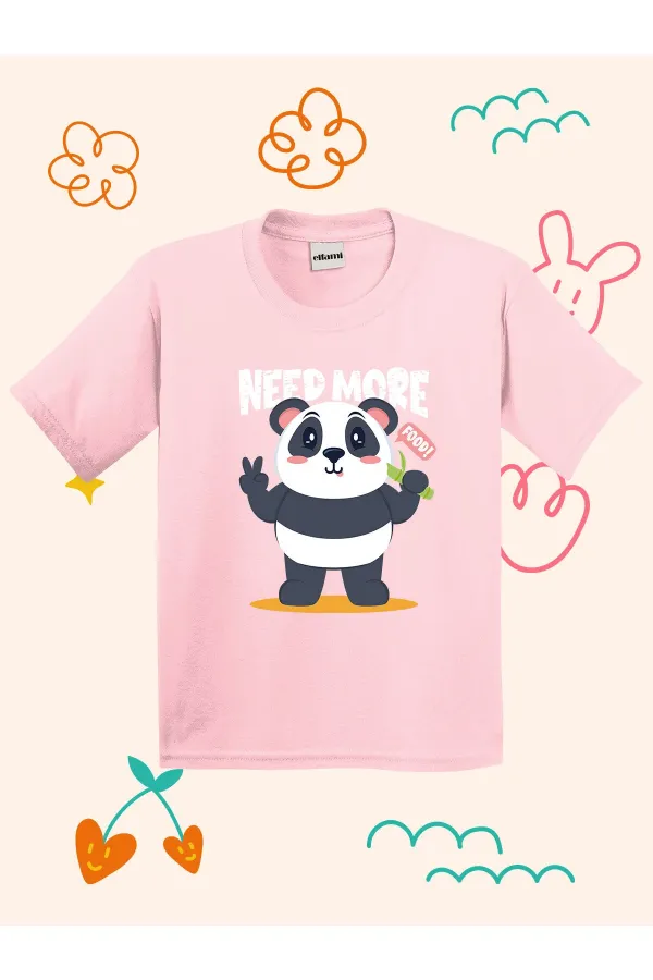 Panda Print Kids T-shirt
