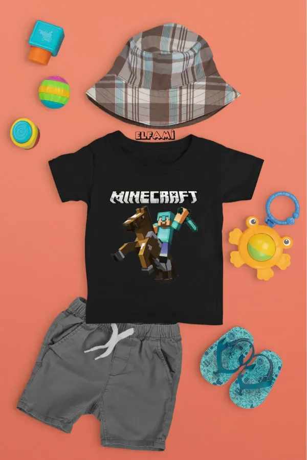 T-shirt imprimé Creeper pour fille/garçon