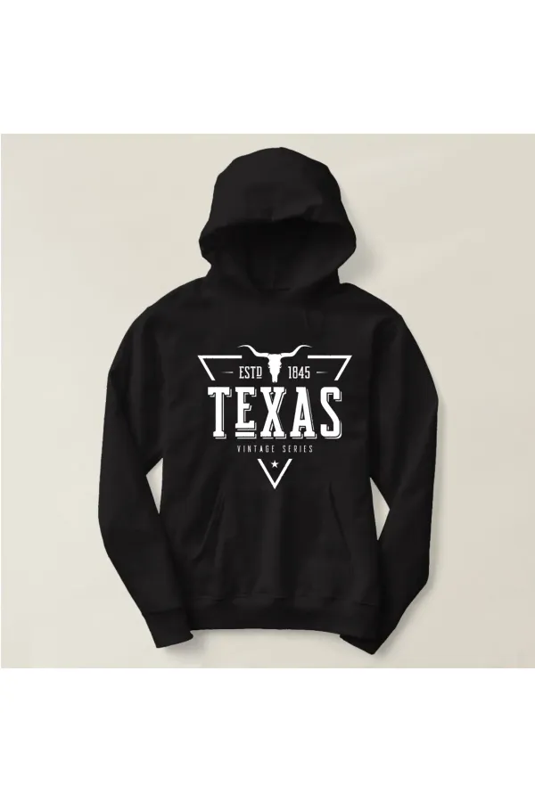 Sweat-shirt à capuche oversize imprimé unisexe
