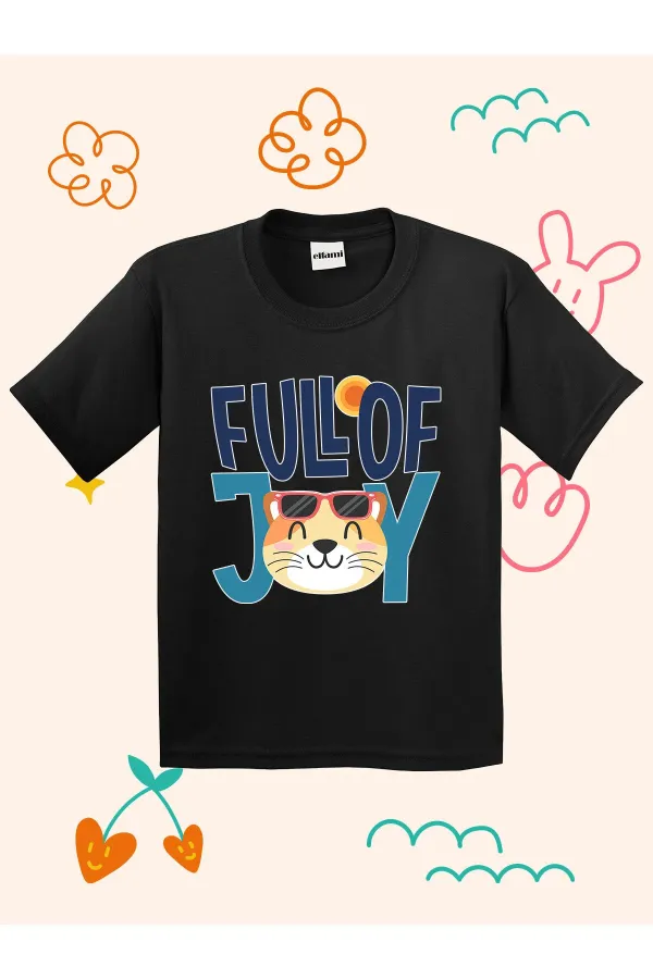 Full Of Joy Printed Kids T-shirt