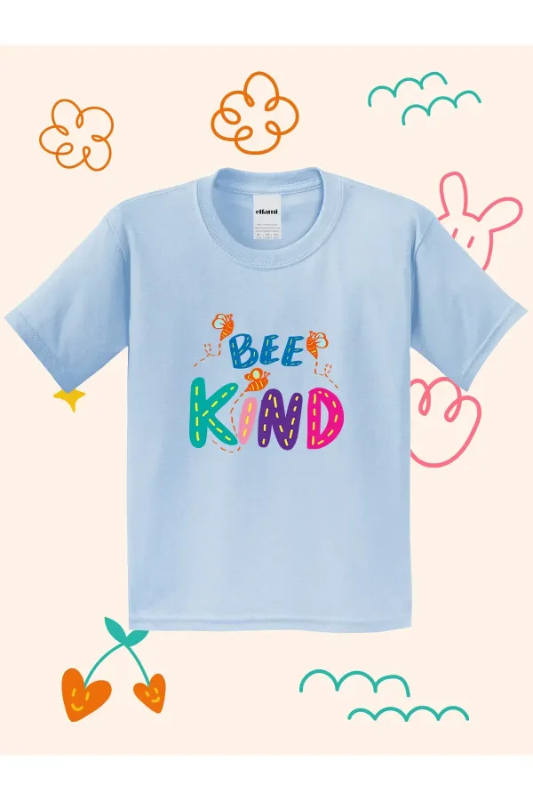 T-shirt enfant imprimé avec motif Bee Kind
