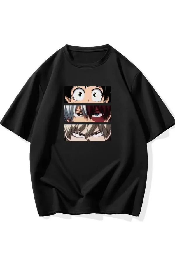 Unisex Anime Printed Oversize Garalio T-Shirt