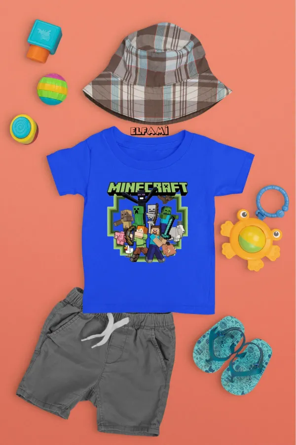 T-shirt imprimé Creeper pour fille/garçon