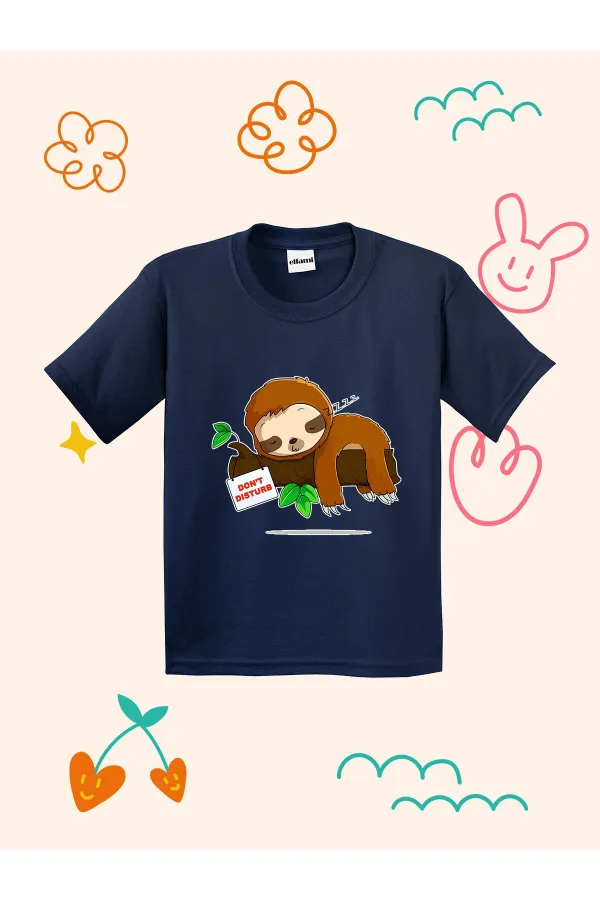 Don't Disturb Printed Kids T-shirt