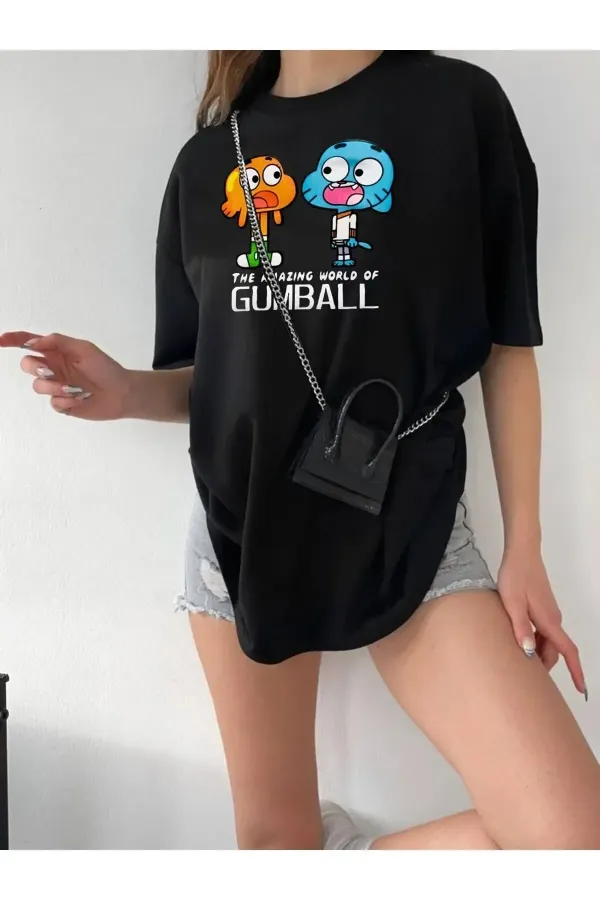 Unisex Crew Neck Cotton Oversize Boyfriend T-Shirt