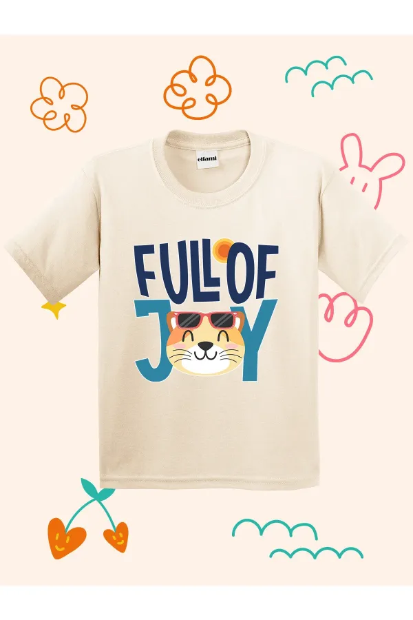 Full Of Joy Printed Kids T-shirt