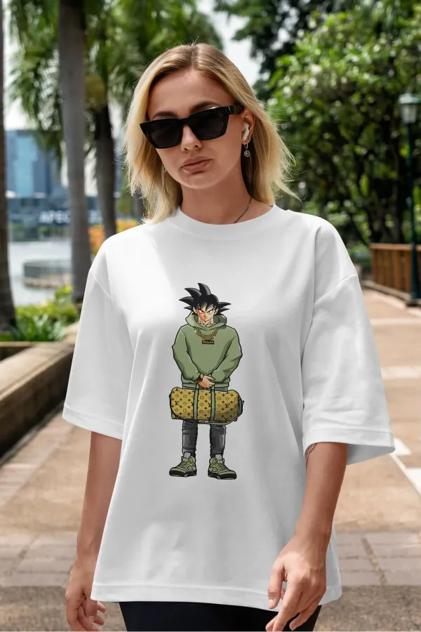 SAIYAN Unisex Men's/Women's Custom Printed Oversize Cotton Crew Neck T-Shirt
