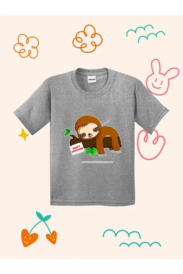 T-shirt enfant imprimé « Ne pas déranger »