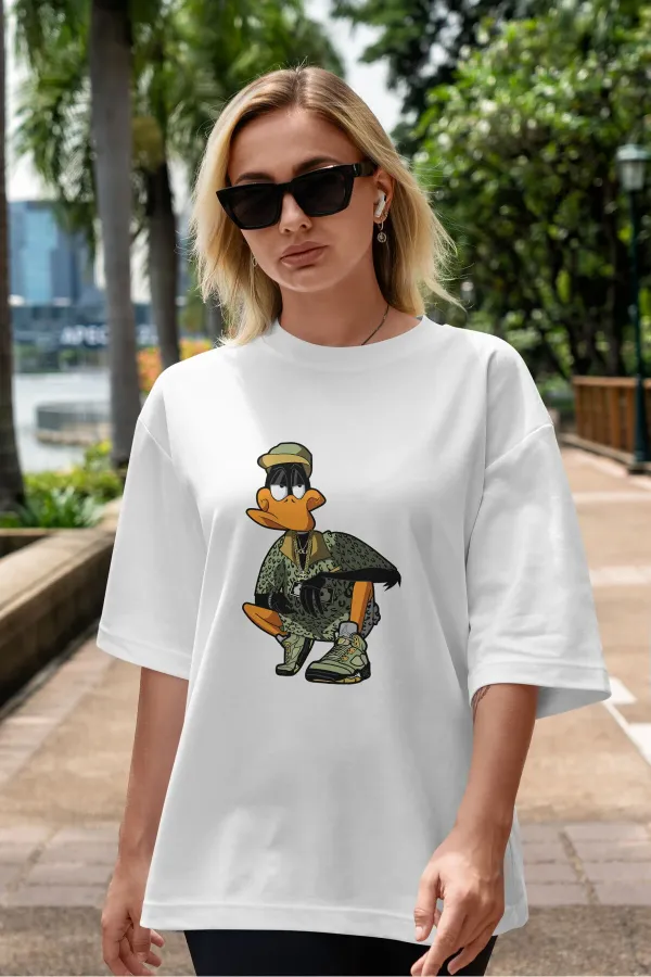 Unisex Men's/Women's Golf Special Print Oversize Cotton Crew Neck T-Shirt