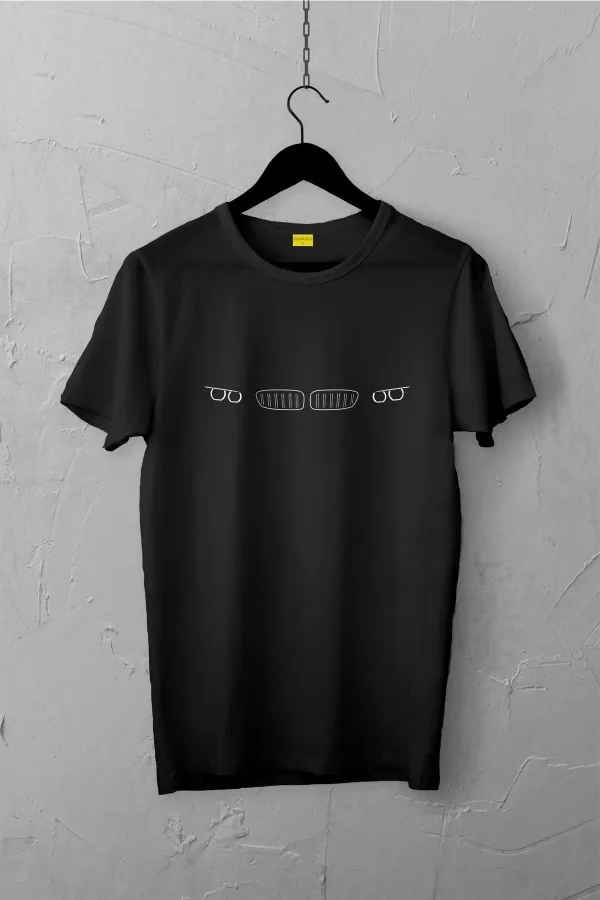 Bmw F30 Tasarımlı Tshirt , Unisex Premium, Çatlama Solma Yapmaz / Otomobil
