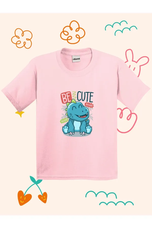 Be Cute Roar Printed Kids T-shirt