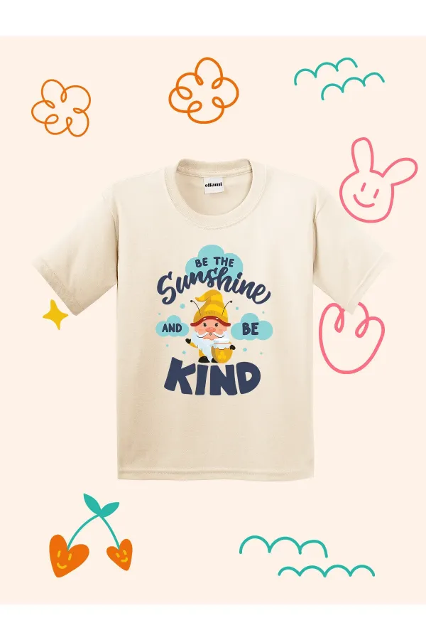 T-shirt enfant imprimé « Soyez gentils »
