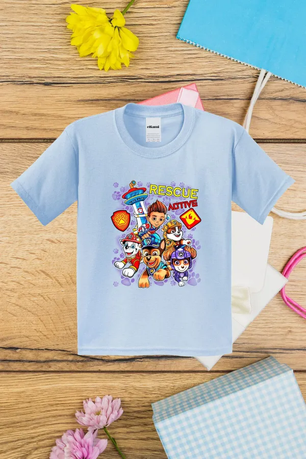 T-shirt imprimé Paw Patrol Rescue Active pour enfants