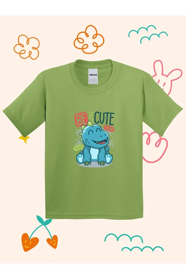 Be Cute Roar Printed Kids T-shirt