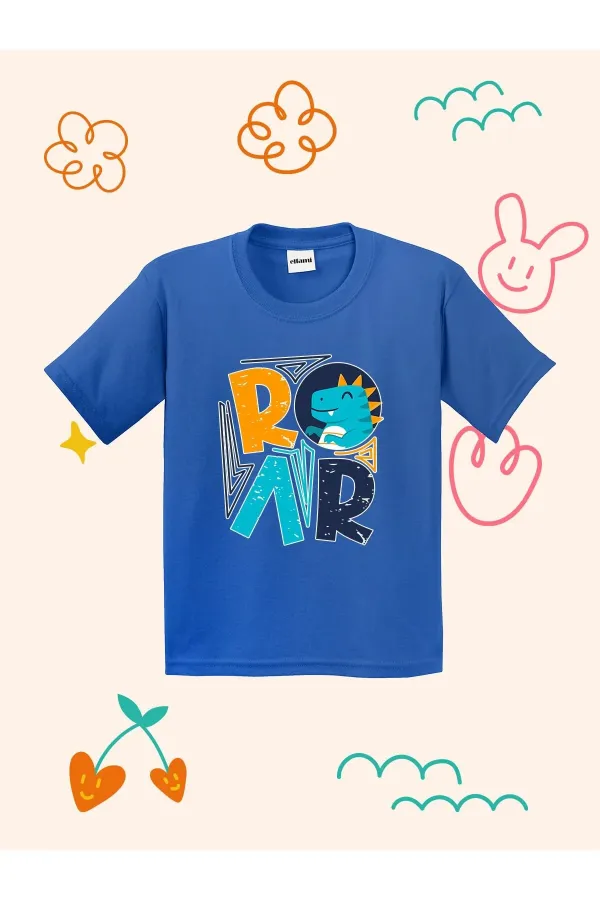 Dino Roar Printed Kids T-shirt