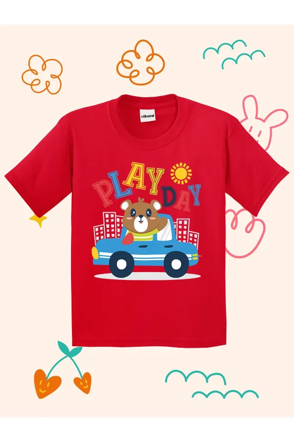 Play Day Printed Kids T-shirt