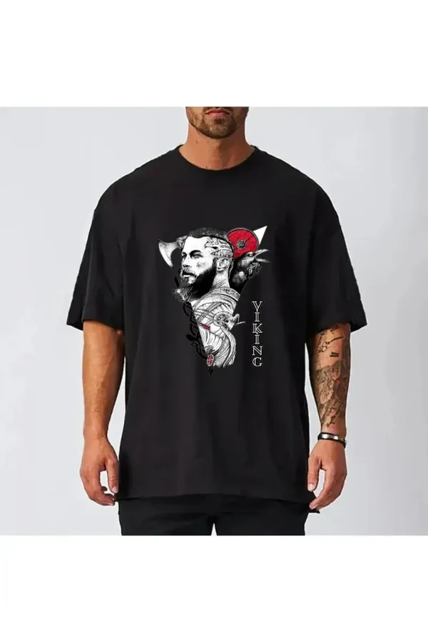 Special Viking Design Oversized Unisex T-shirt