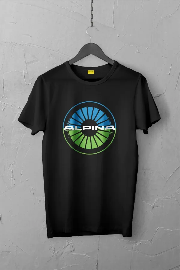 Bmw Alpina Tasarımlı Tshirt , Unisex Premium, Çatlama Solma Yapmaz / Otomobil