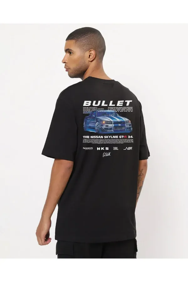 Fast and Furious Paul Walker Nissan Skyline GT-R Oversize Unisex Tshirt