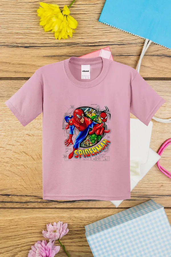 Spider-Man Tech Print Kids T-shirt