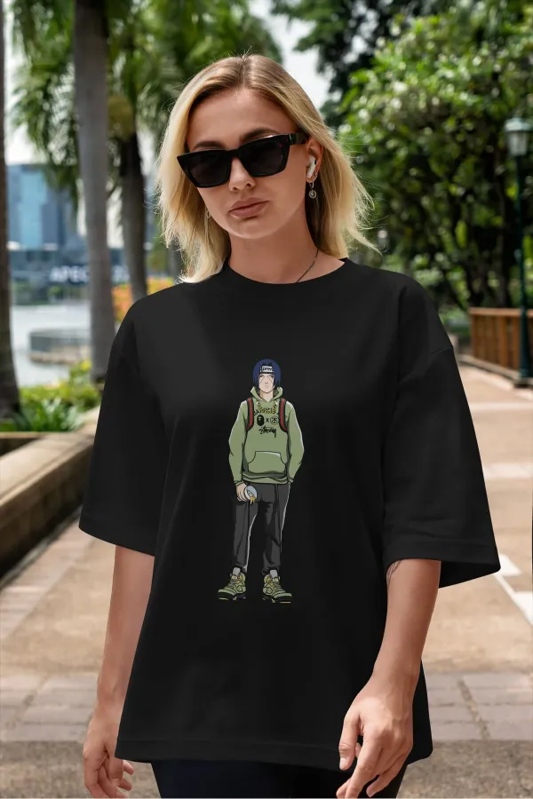 Unisex Men's/Women's SUPREME Custom Printed Oversize Cotton Crew Neck T-Shirt