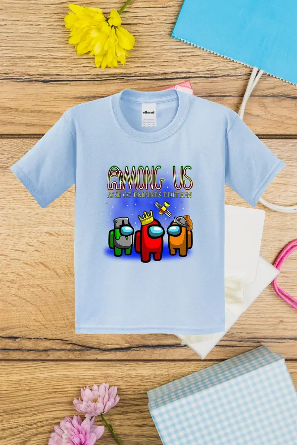 Among Us Design Printed Kids T-shirt