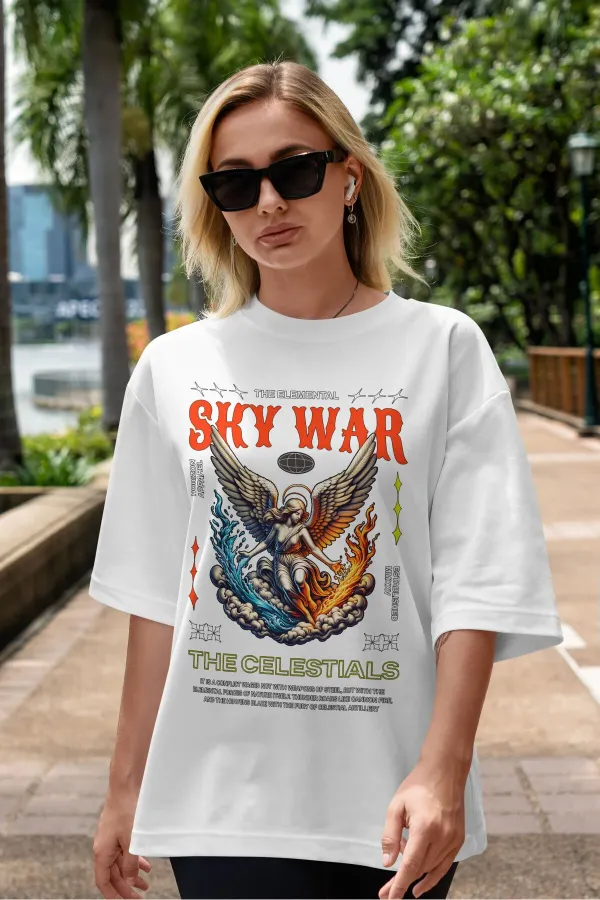 Unisex Men's/Women's HARMONY Custom Printed Oversize Cotton Crew Neck T-Shirt