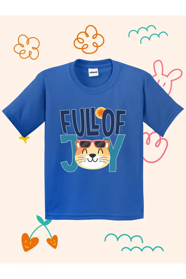 Full Of Joy Printed Kids T-shirt