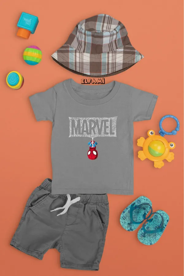 T-shirt imprimé dessin animé pour filles/garçons