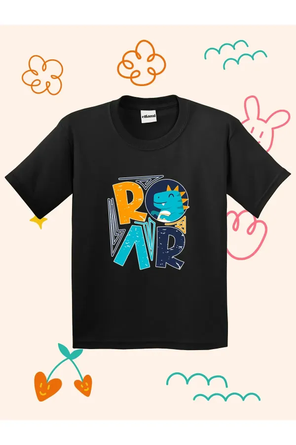 Dino Roar Printed Kids T-shirt