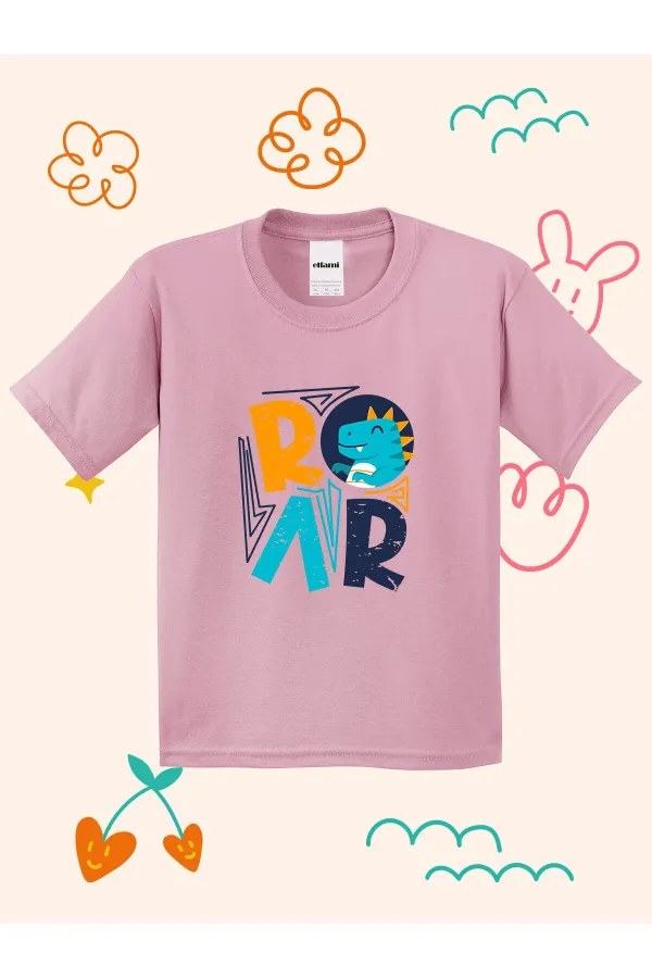 Dino Roar Printed Kids T-shirt