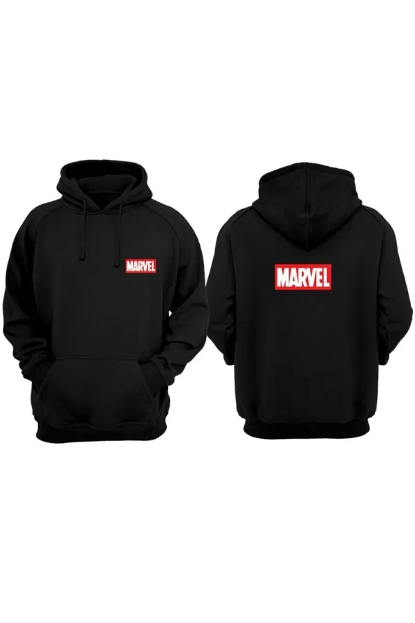 Kadın Siyah Baskılı Sweatshirt