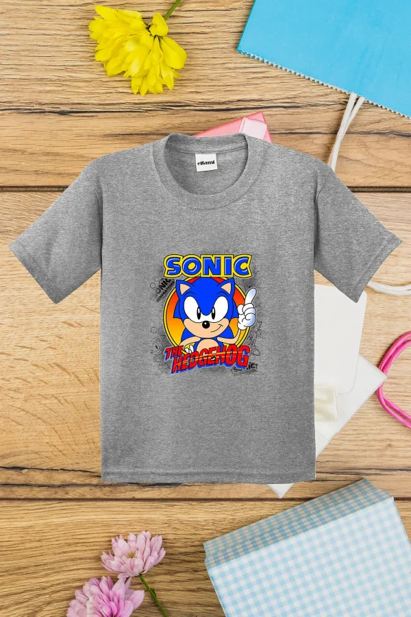 T-shirt imprimé Sonic Generations pour enfants