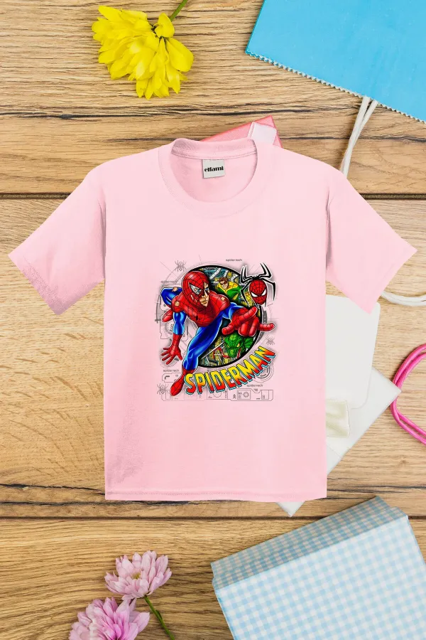 Spider-Man Tech Print Kids T-shirt
