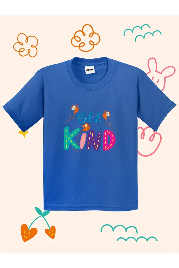 T-shirt enfant imprimé avec motif Bee Kind