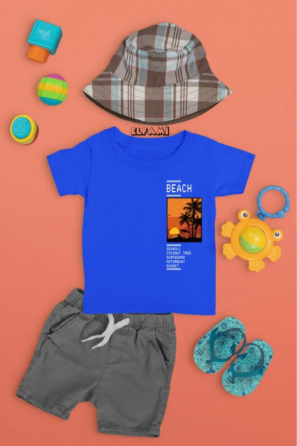 T-shirt imprimé NASA pour filles/garçons