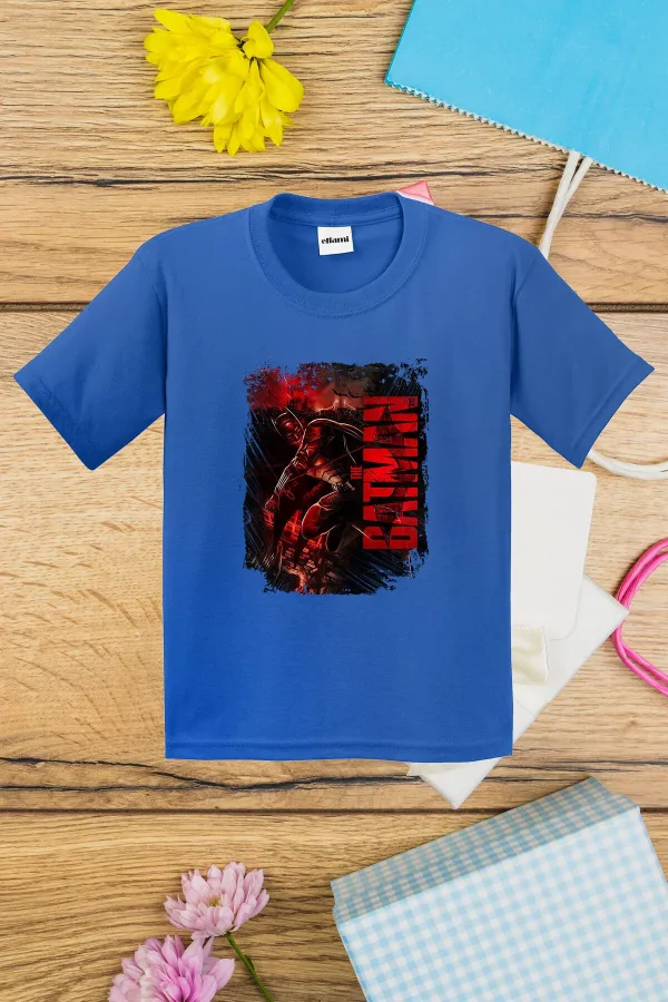 Batmman Baskılı Çocuk Tshirt
