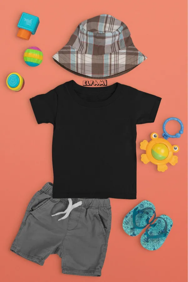 T-shirt imprimé chat pour fille/garçon