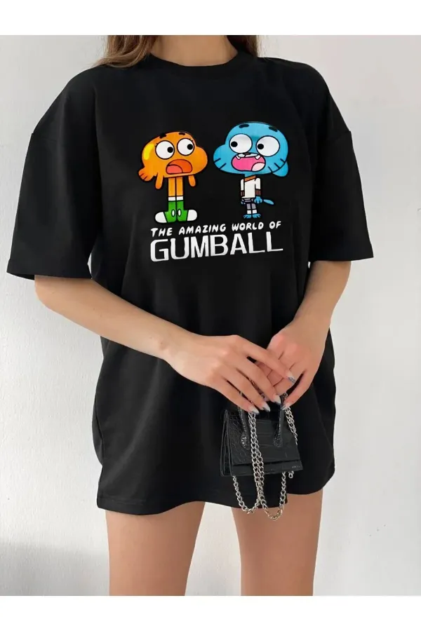 Unisex Crew Neck Cotton Oversize Boyfriend T-Shirt