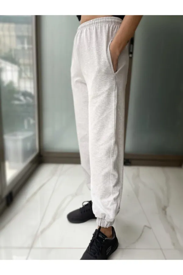 Unisex Elastic Waist Joggers Pants Sweatpants