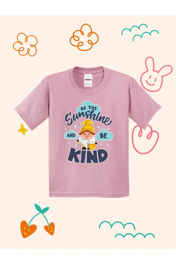 T-shirt enfant imprimé « Soyez gentils »