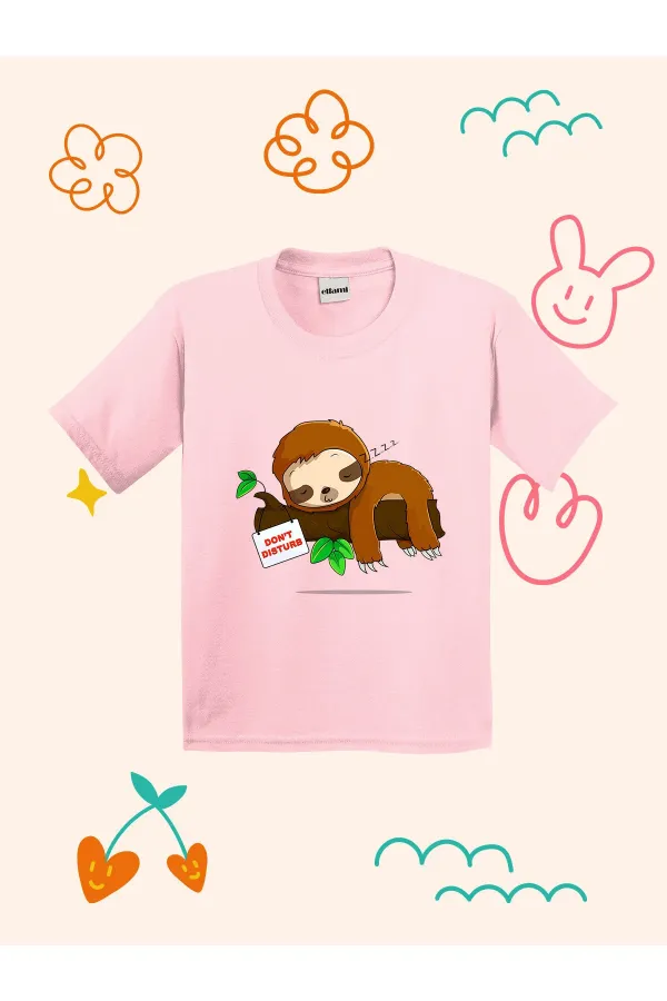 T-shirt enfant imprimé « Ne pas déranger »