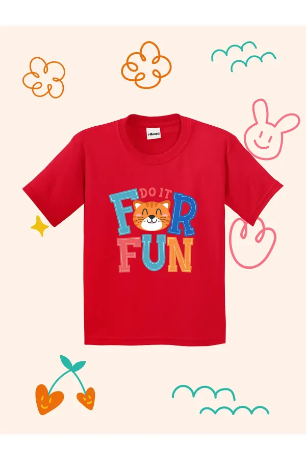 For Fun Printed Kids T-shirt