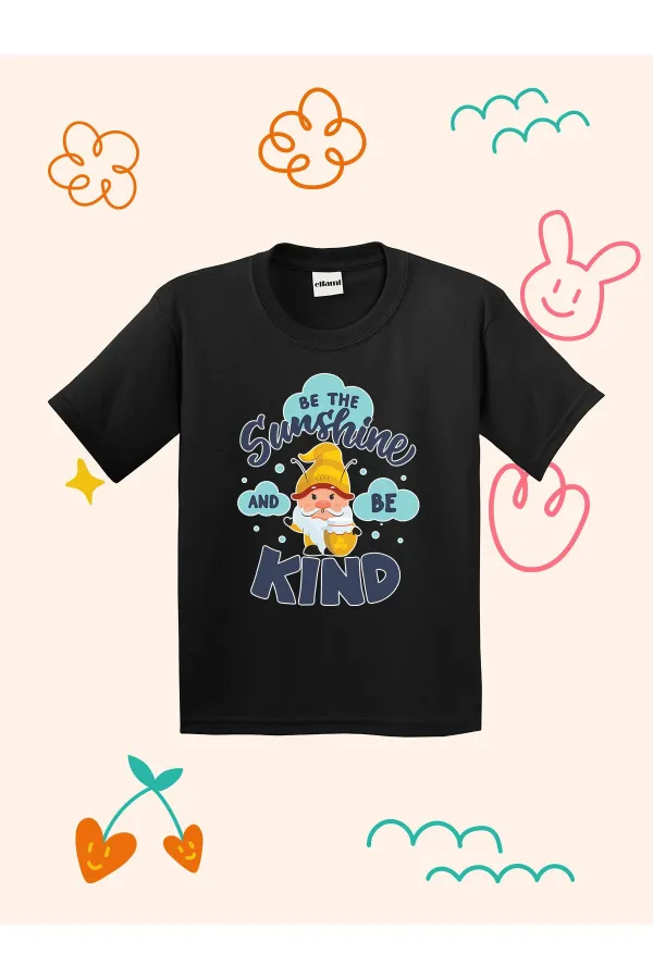 T-shirt enfant imprimé « Soyez gentils »